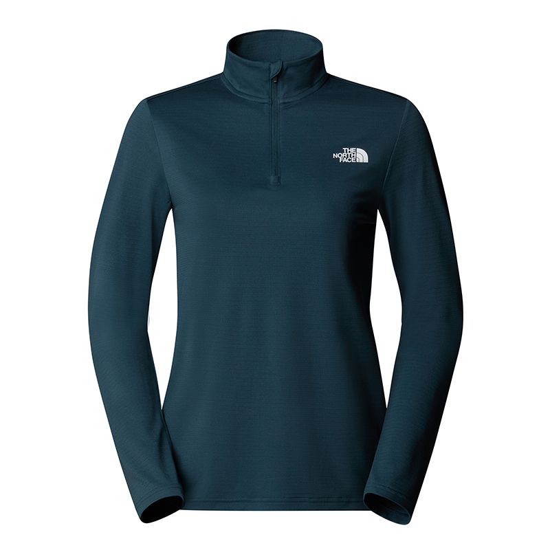 Koszulka damska The North Face 1/4 Flex 0A8BRQBSA1 - zielona