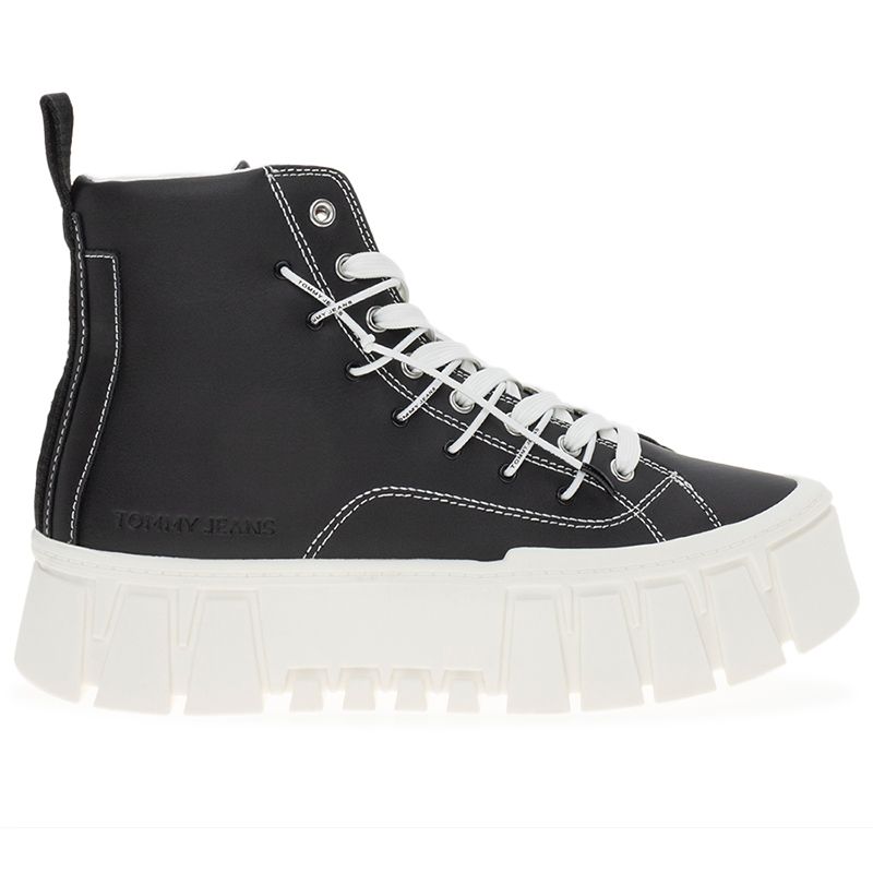 Buty Tommy Jeans TJW Platform MC EN0EN02498-BDS - czarne