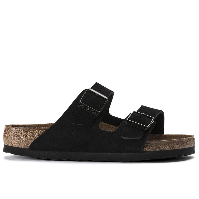 Klapki męskie Birkenstock Arizona 951321 - czarne