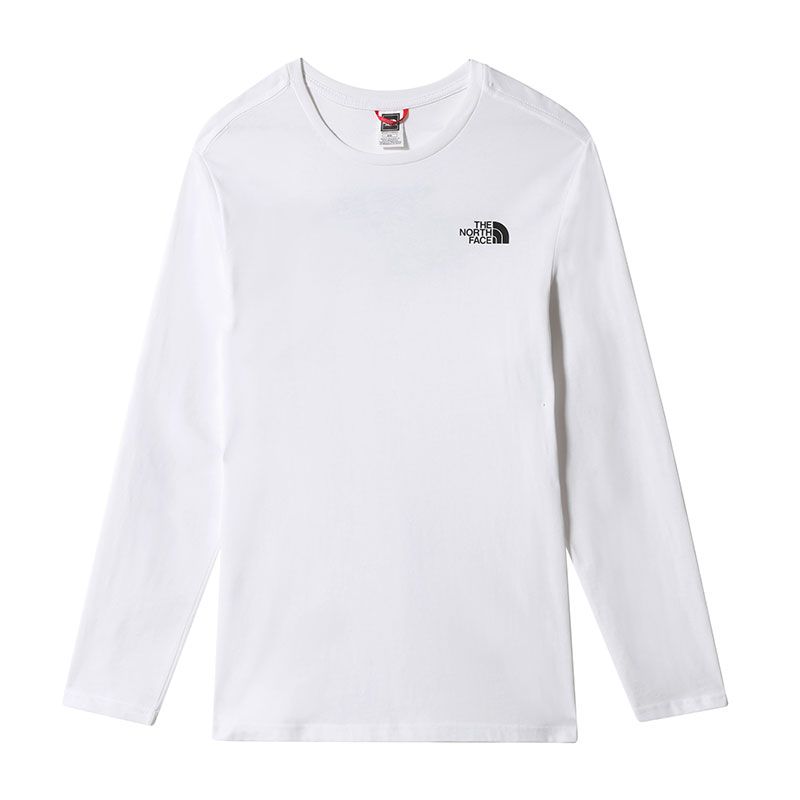 Koszulka The North Face Easy 0A2TX1FN41 - biała