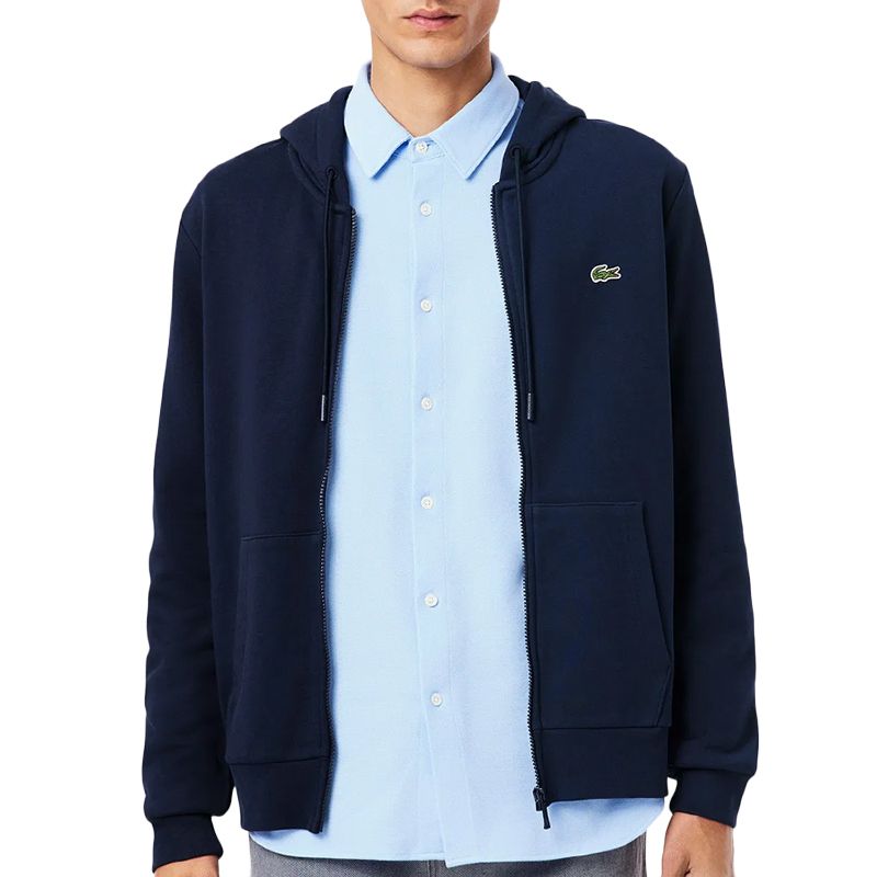 Bluza Męska Lacoste Classic Fit Sh9809-166 - Granatowa Męski Duży