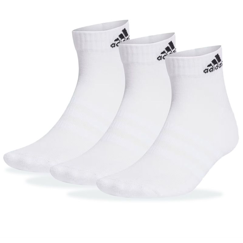 Skarpety adidas Sportswear Cushioned Sportswear Ankle Socks 3 Pairs HT3441 - białe
