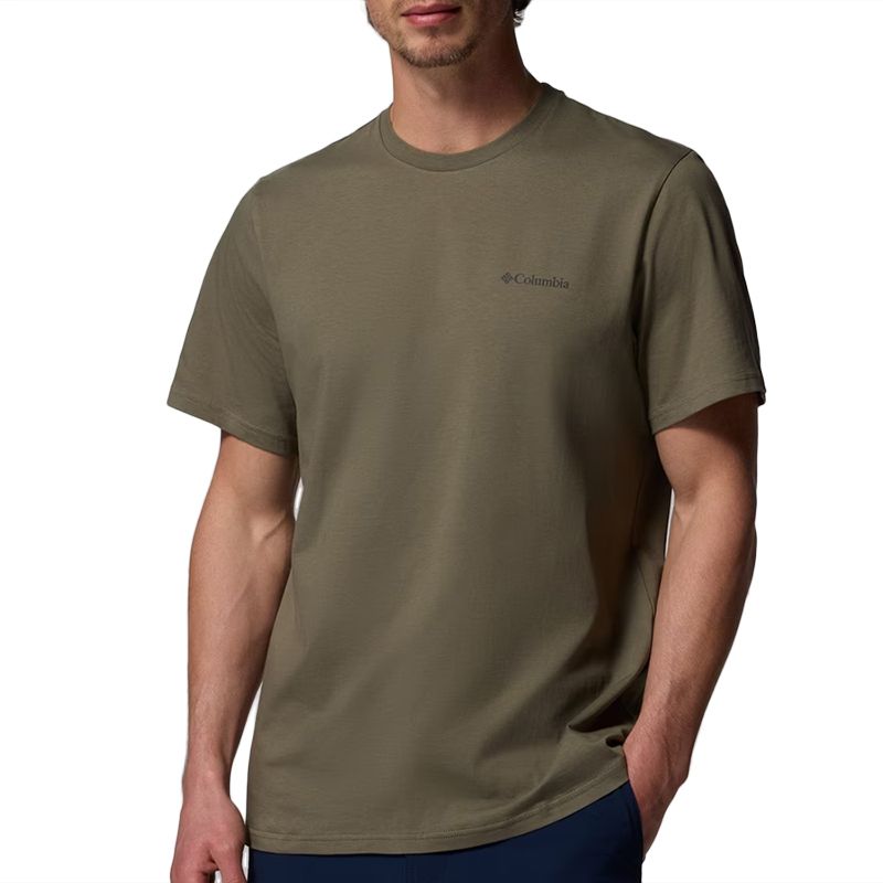 Koszulka męska Columbia CSC Basic 2154991397 - zielona