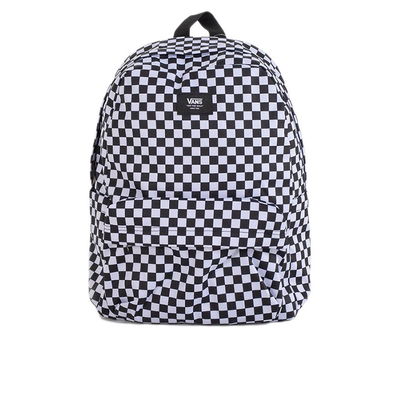 Plecak Vans Old Skool Check VN000H4XY281 - czarno-biały