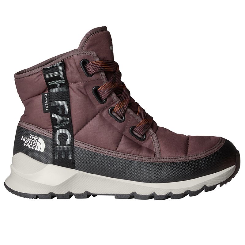 Buty damskie The North Face Thermoball Luxe 0A817WC9R1 - bordowe