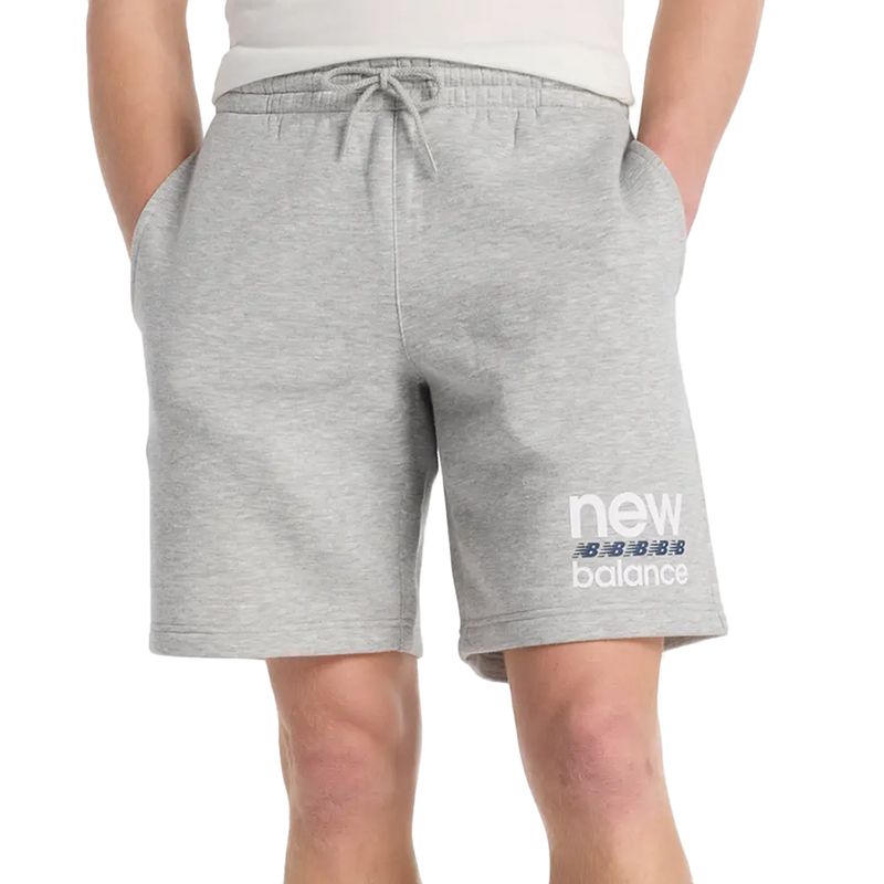 Spodenki New Balance MS51940AG - szare