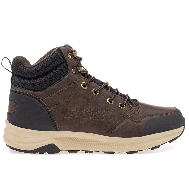 Buty Lee Cooper LCJ-22-01-1384M - brązowe