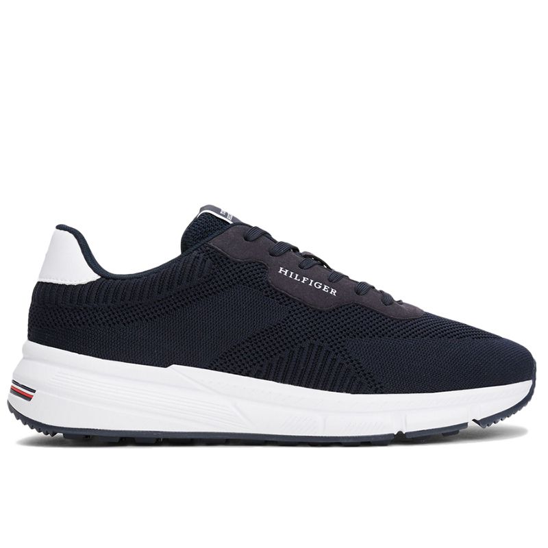 Buty męskie Tommy Hilfiger Lightweight RWB Knit FM0FM05423-DW5 - granatowe