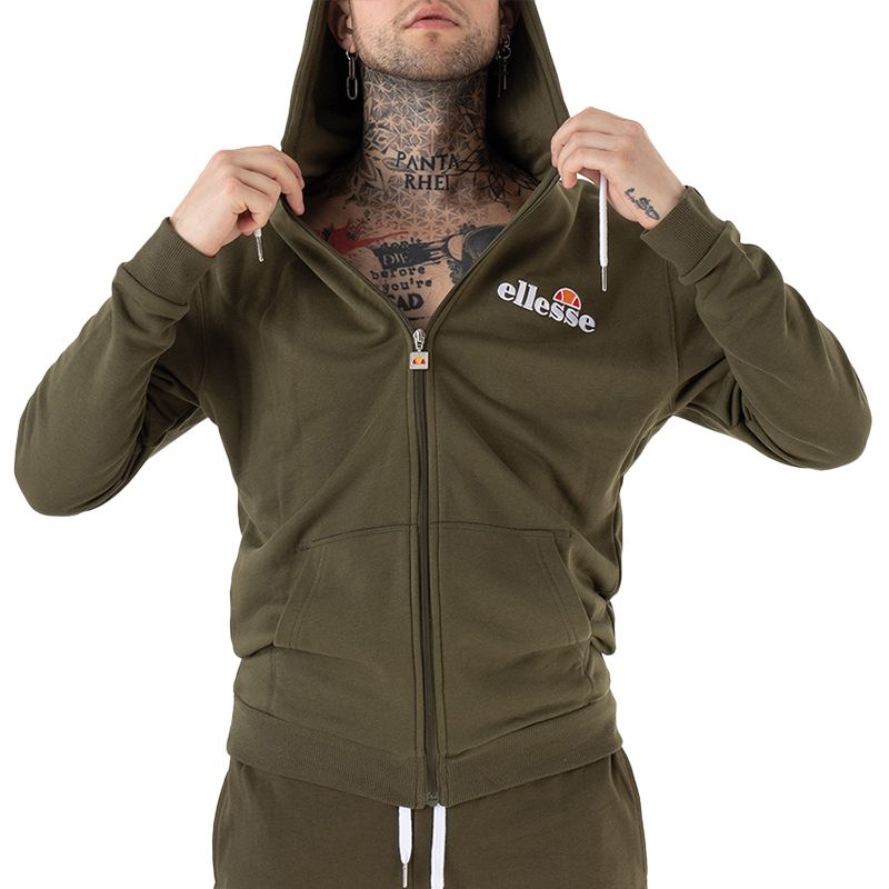 Bluza Ellesse Briero FZ SHS08782506 - zielona