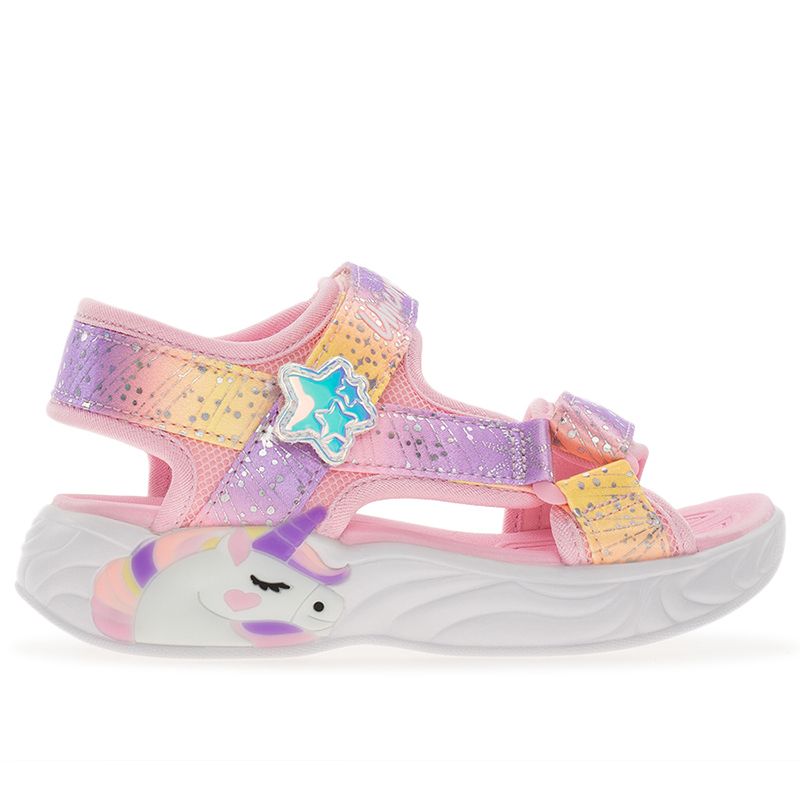 Sandały Skechers Unicorn Dreams Majestic Bliss 302682LLPMT - różowe