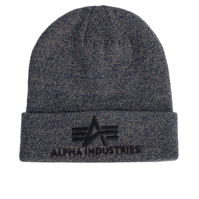 Czapka Alpha Industries Beanie 3D 168910315 - szara