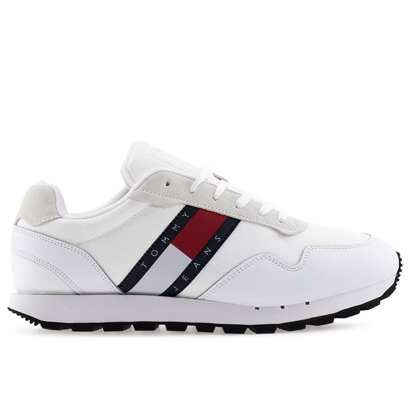 Buty Tommy Jeans Retro Runner EM0EM01081-YBR - białe