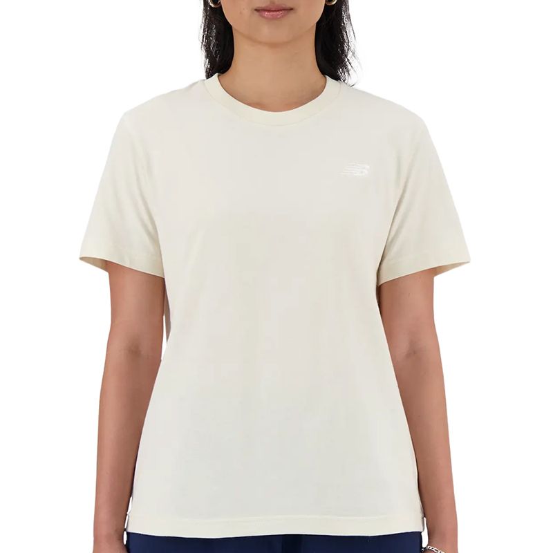 Koszulka damska New Balance WT41509LIN - beżowa