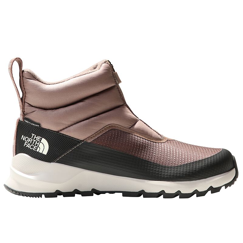 Buty The North Face Thermoball Progressive II Wterproof Zip-Up 0A5LWF7T41 - czarno-różowe