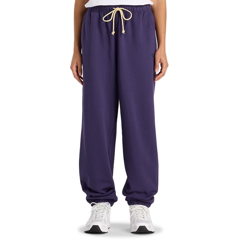 Spodnie E New Balance Wp41513boy - Fioletowe Damski Extra Mały