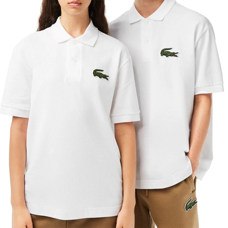 Koszulka Lacoste Polo L.12.12 Loose Fit PH3922-001 - biała