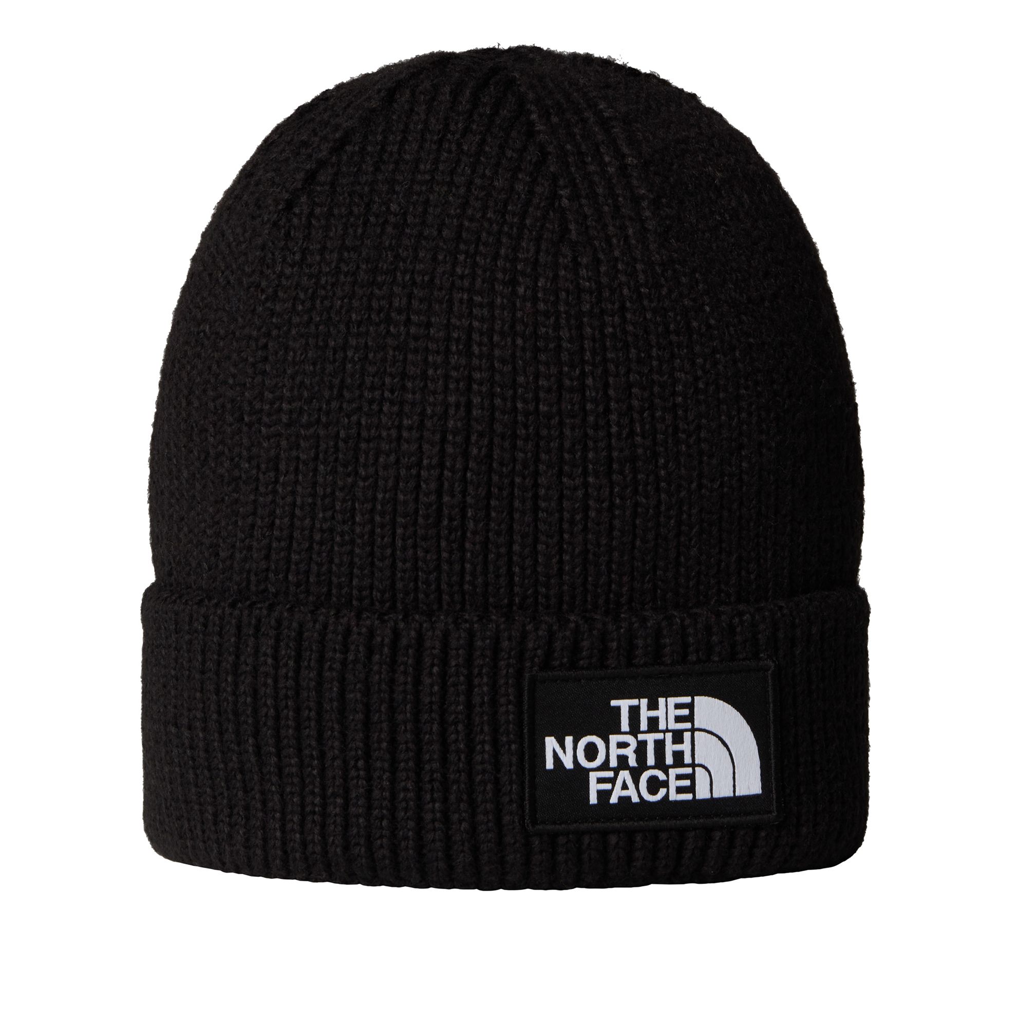 Czapka unisex The North Face Logo Box Beanie 0A8CHEJK31 - czarna Uniwersalny - Uniwersalny