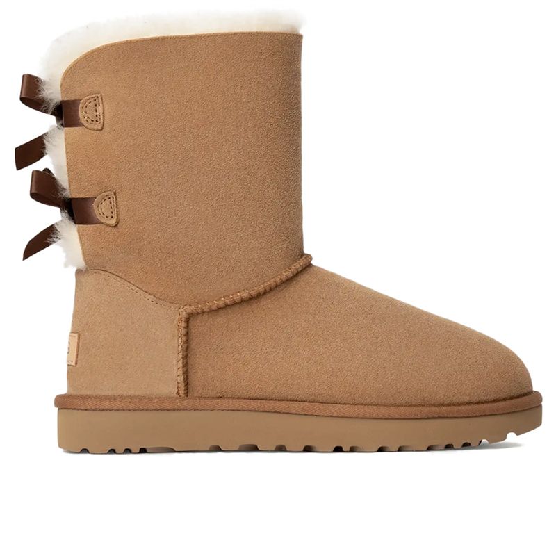 Buty damskie UGG W Bailey Bow II 1016225-CHE - brązowe