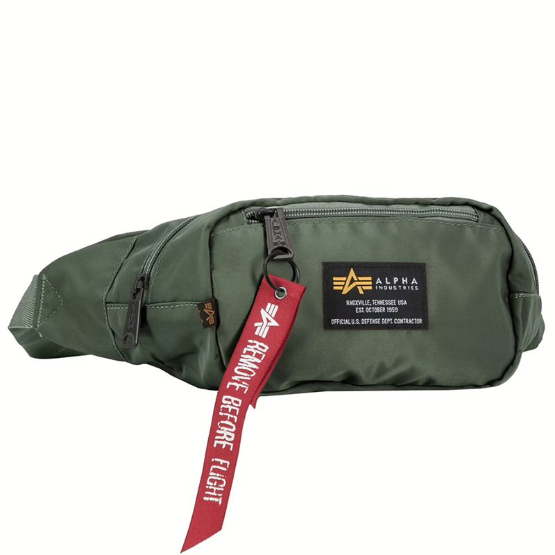 Saszetka Alpha Industries Crew Waist 19692301 - zielona