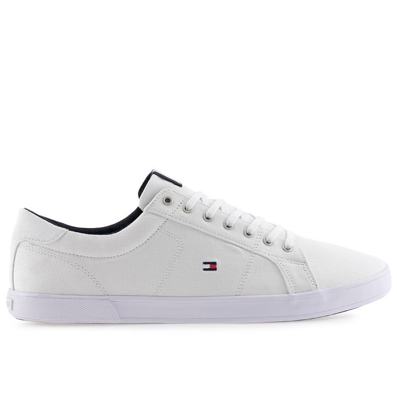 Buty Tommy Hilfiger Iconic Long Lace FM0FM01536-0K4 - białe