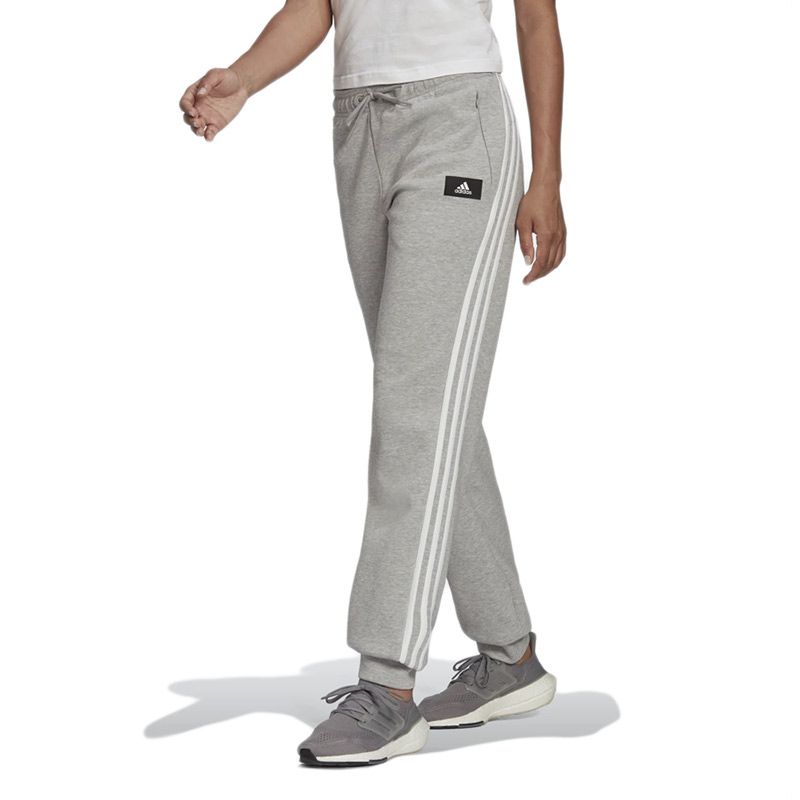 Spodnie adidas Sportswear Future Icons 3-Stripes Regular Fit H57312 - szare