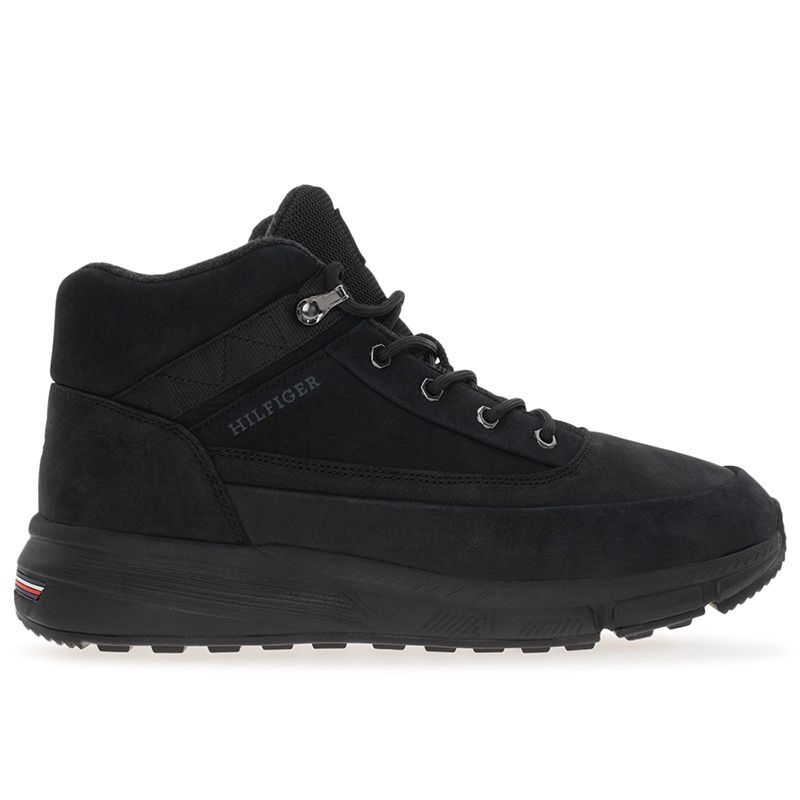 Buty Tommy Hilfiger Warm Nubuck Hybrid FM0FM05189-BDS - czarne