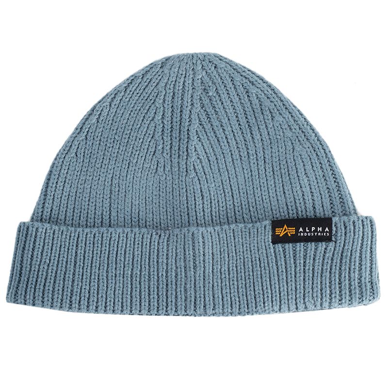 Czapka Alpha Industries Dockers Beanie 138905134 - niebieska
