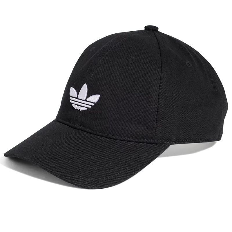 Czapka adidas Originals Adicolor Classic Trefoil Baseball JC6023 - czarna