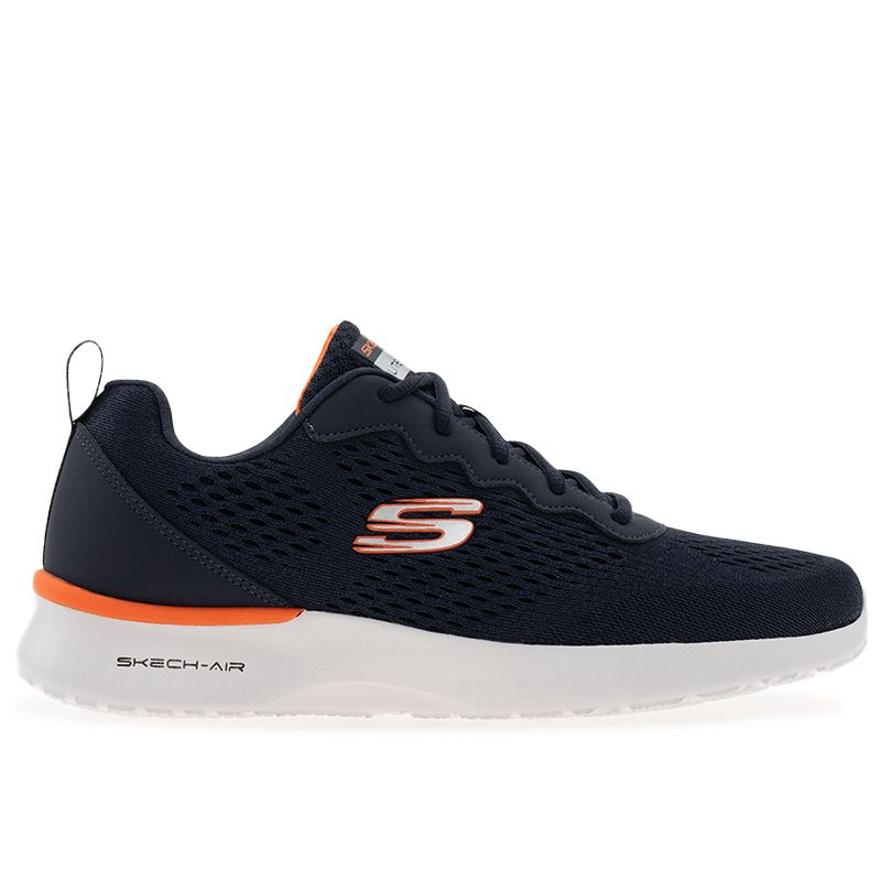 Buty męskie Skechers Air Dynamight Tuned Up 232291NVOR - granatowe