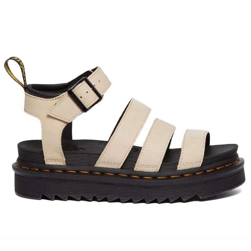 Sandały Dr. Martens Blaire Pisa Leather Strap Platform 30706292 - beżowe