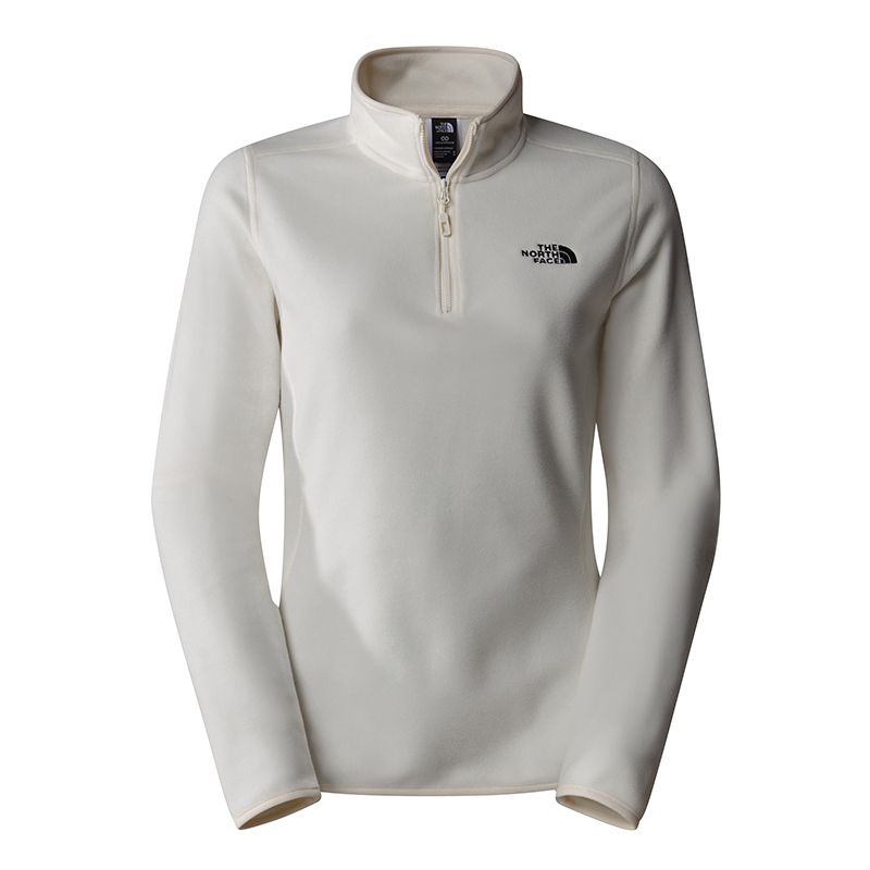 Bluza The North Face 100 Glacier 1/4 Zip Fleece 0A855M4HP1 - biała