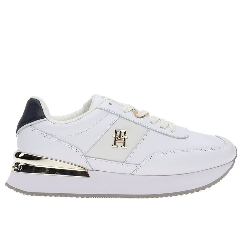 Buty Tommy Hilfiger Elevated Feminine Runner FW0FW07306-YBS - białe