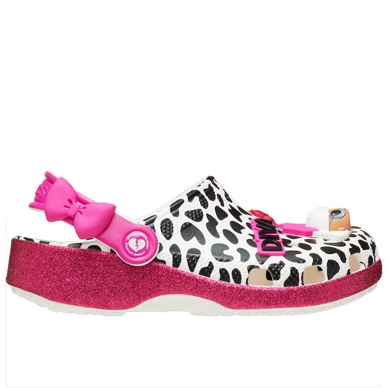 Klapki Crocs Kid's L.O.L. Surprise Diva Classic Clog 209465-100 - multikolor