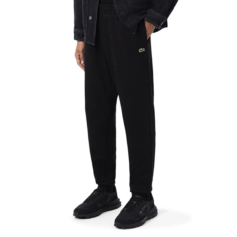 Spodnie E Lacoste Xh9833-031 - Czarne Męski Mały