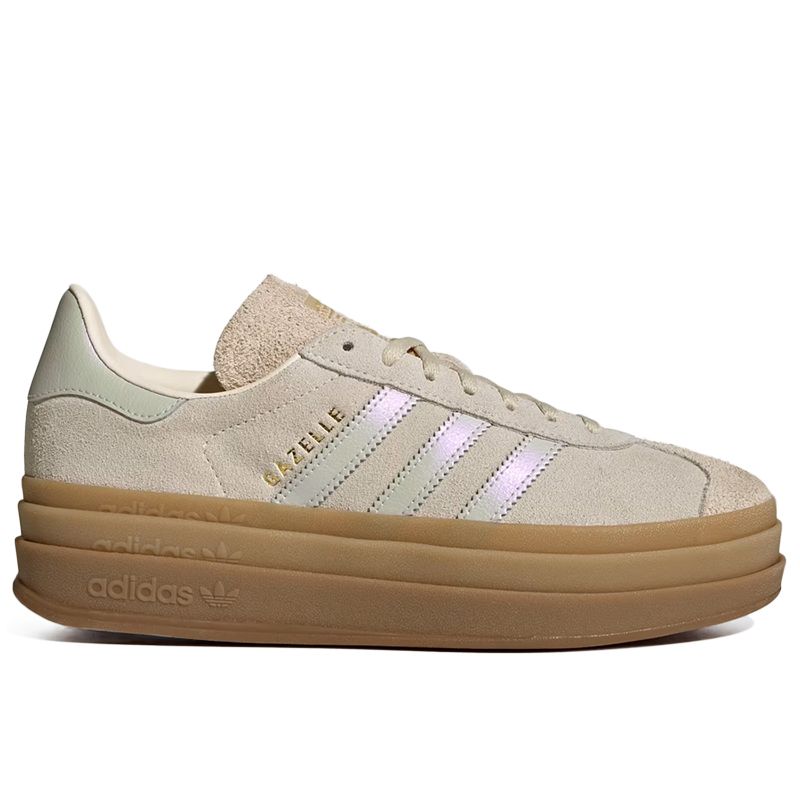 Buty damskie adidas Originals Gazelle Bold IH6782 - beżowe