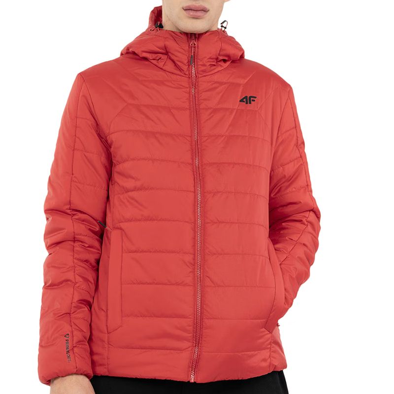 Kurtka 4F Primaloft Black Eco H4Z22KUMP00661S - czerwona