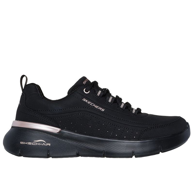 Buty damskie Skechers Dynamight 2.0 Modern Glimpse 150373BKRG - czarne