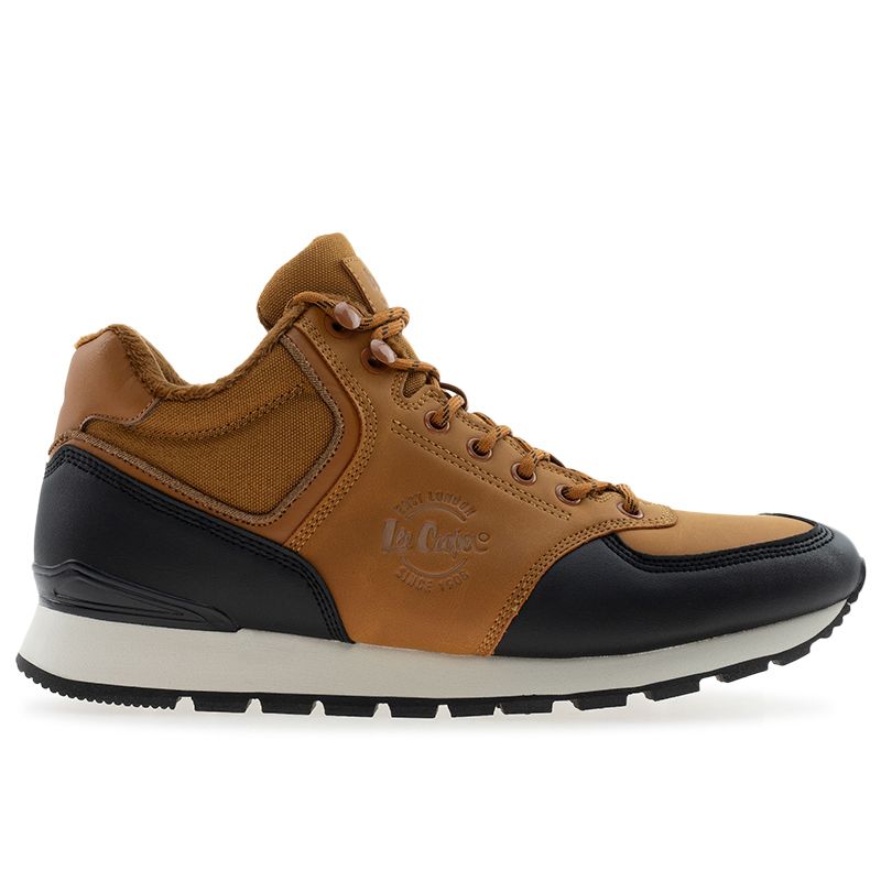 Buty męskie Lee Cooper LCJ-23-31-3058M - brązowe