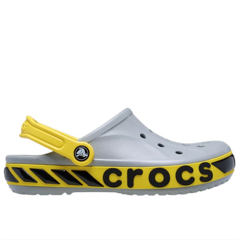 Klapki Crocs Bayaband Racer Band Clog 211018-007 - szare