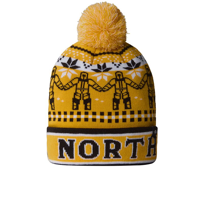 Czapka The North Face Ski Tuke Beanie 0A7WJ89IO1 - żółta