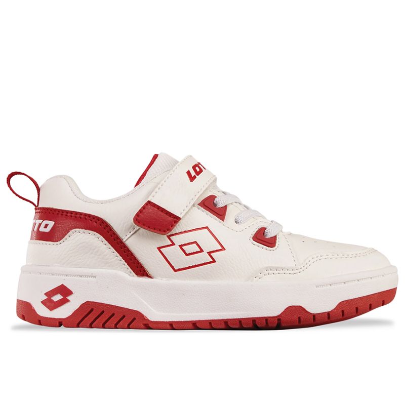 Buty Lotto Awery K 2600090K-1030 - biało-czerwone