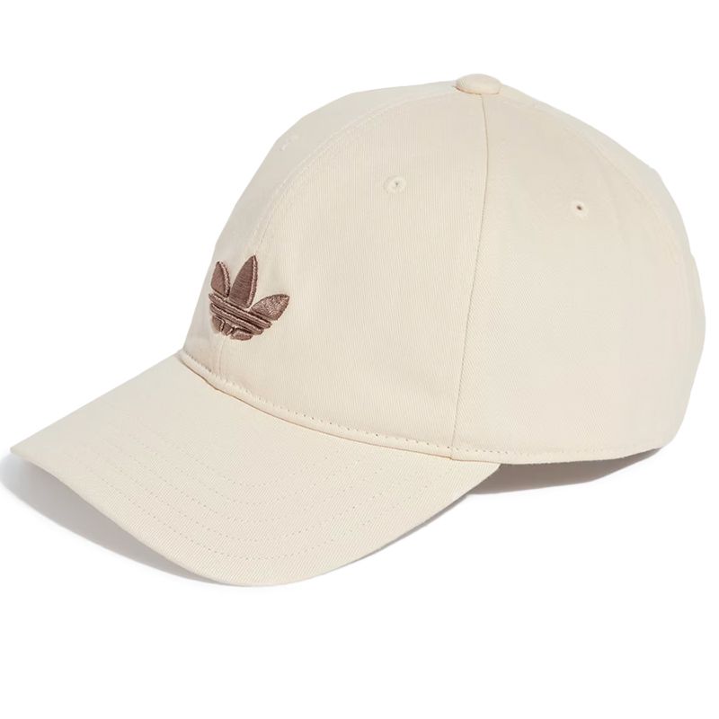 Czapka adidas Originals Adicolor Classic Trefoil Baseball JC6037 - beżowa