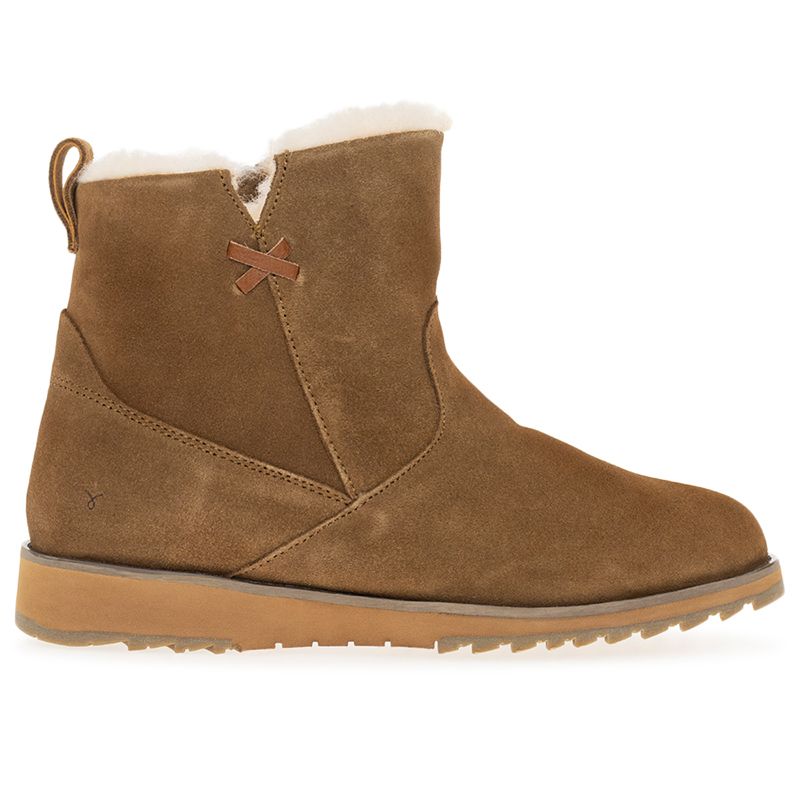 Buty Emu Australia Beach Mini 2.0 Deluxe Wool Boot W13012CHES - brązowe
