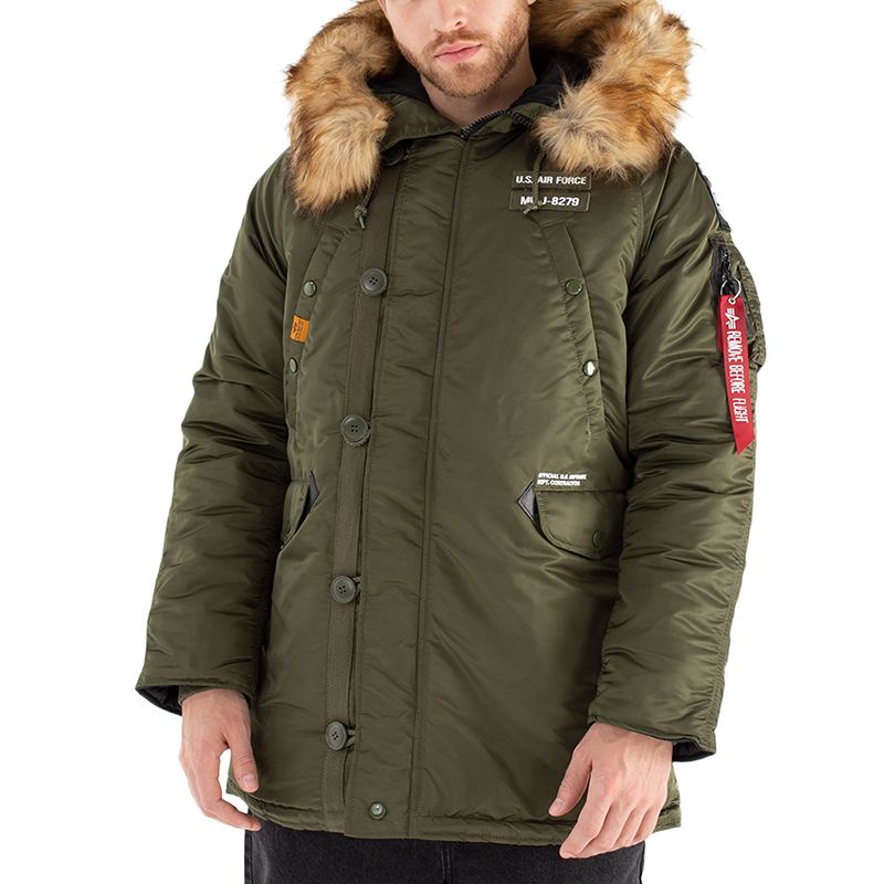 Kurtka Alpha Industries N3B Airborne 188141257 - zielona