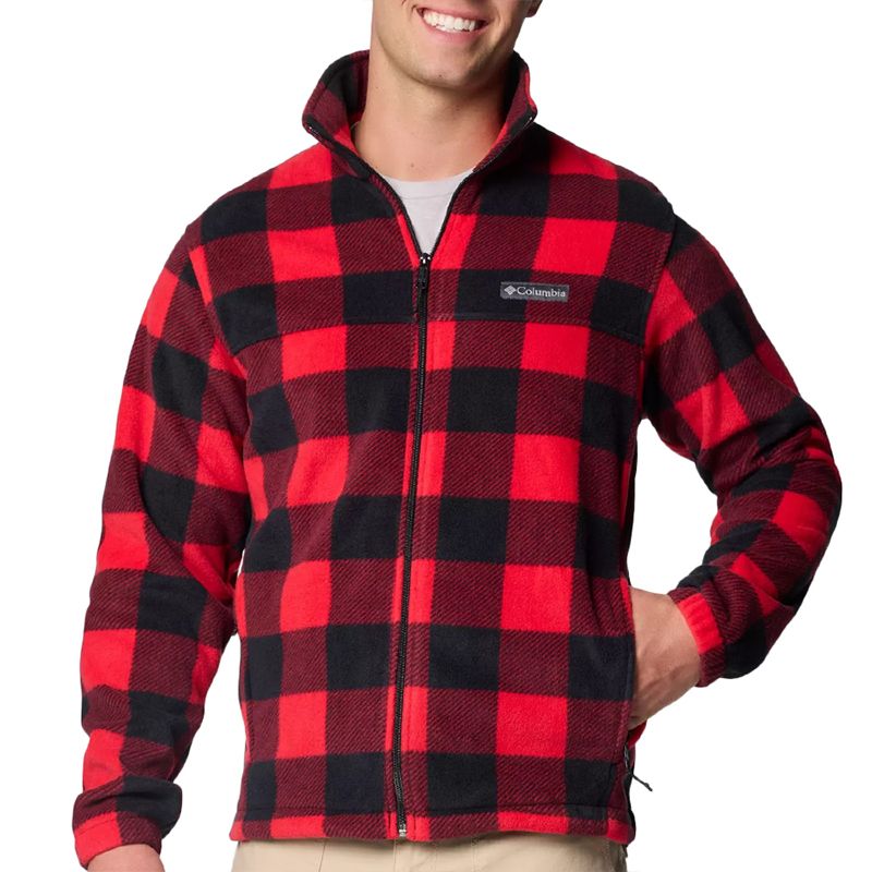 Bluza Columbia Steens Mountain 1478231616 - czarno-czerwona
