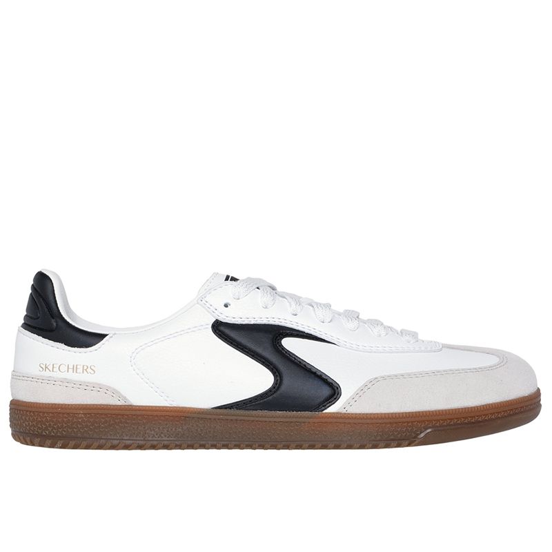 Buty damskie Skechers Hotshot Kickoff 185232WBK - białe