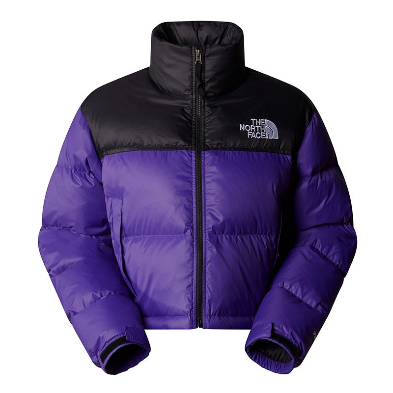 Kurtka The North Face Nuptse Short Jacket 0A5GGES961 - fioletowo-czarna