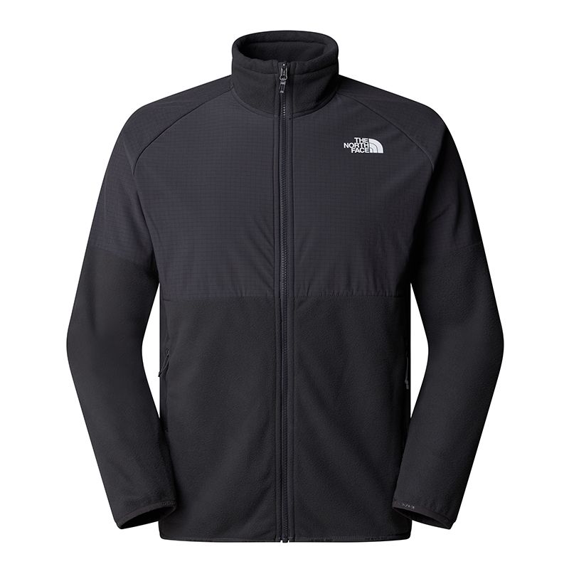Bluza męska The North Face 100 Glacier Heavyweight Full-Zip Fleece 0A89JGU8M1 - czarna